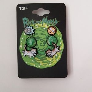 Rick and Morty Earrings